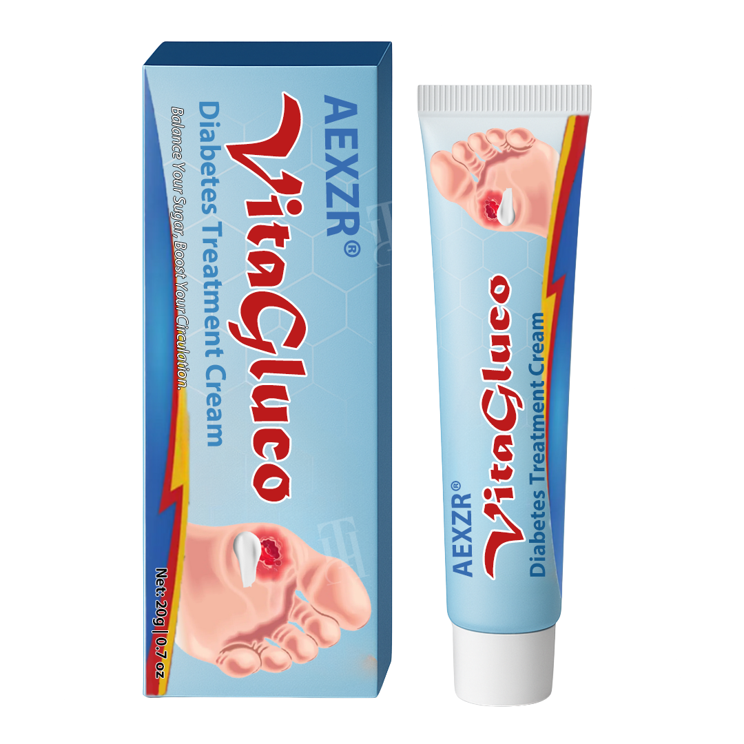 Clinically Proven: 95% Faster Wound Healing with AEXZR® VitaGluco Diabetes Treatment Cream