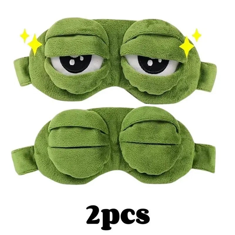 Funny 3D Frog Sleep Mask