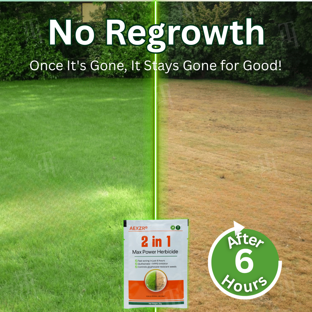 Weeds Keep Coming Back? AEXZR® 2 in 1 Max Power Herbicide Fixes the Root Problem