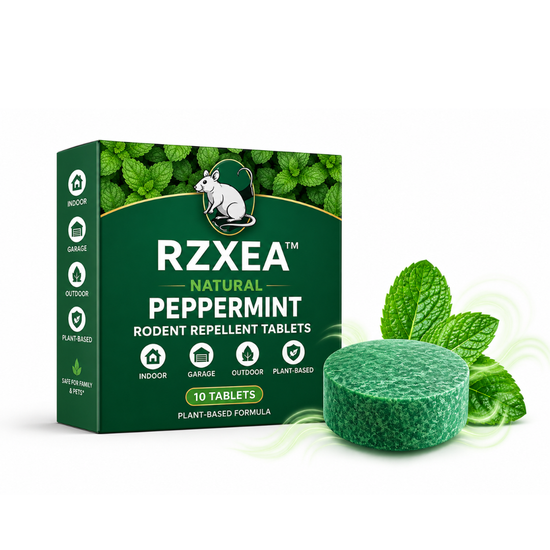 RZXEA™  Natural Peppermint Rodent Repellent Tablets
