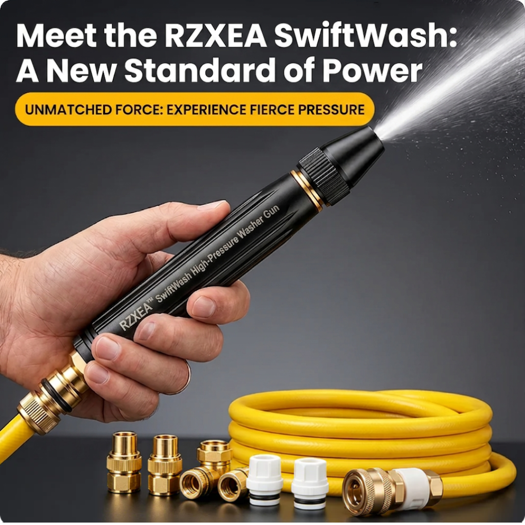 RZXEA™ SwiftWash High-Pressure Washer Gun
